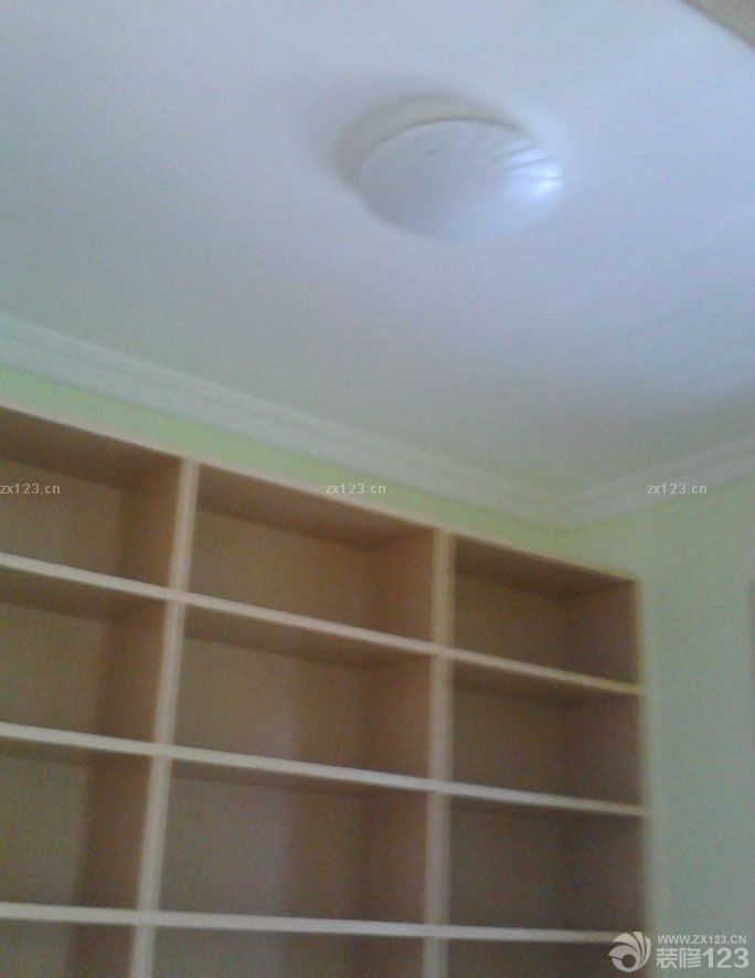 墻面上漆了，客廳噴了淡淡的綠色，房間噴了黃綠色的。顏色是我自己選的色卡，油漆工人說沒見過其他人用這樣的顏色，說不好看。我還是堅持我的要求。 兒童房的哆啦A夢的燈是最喜歡的。