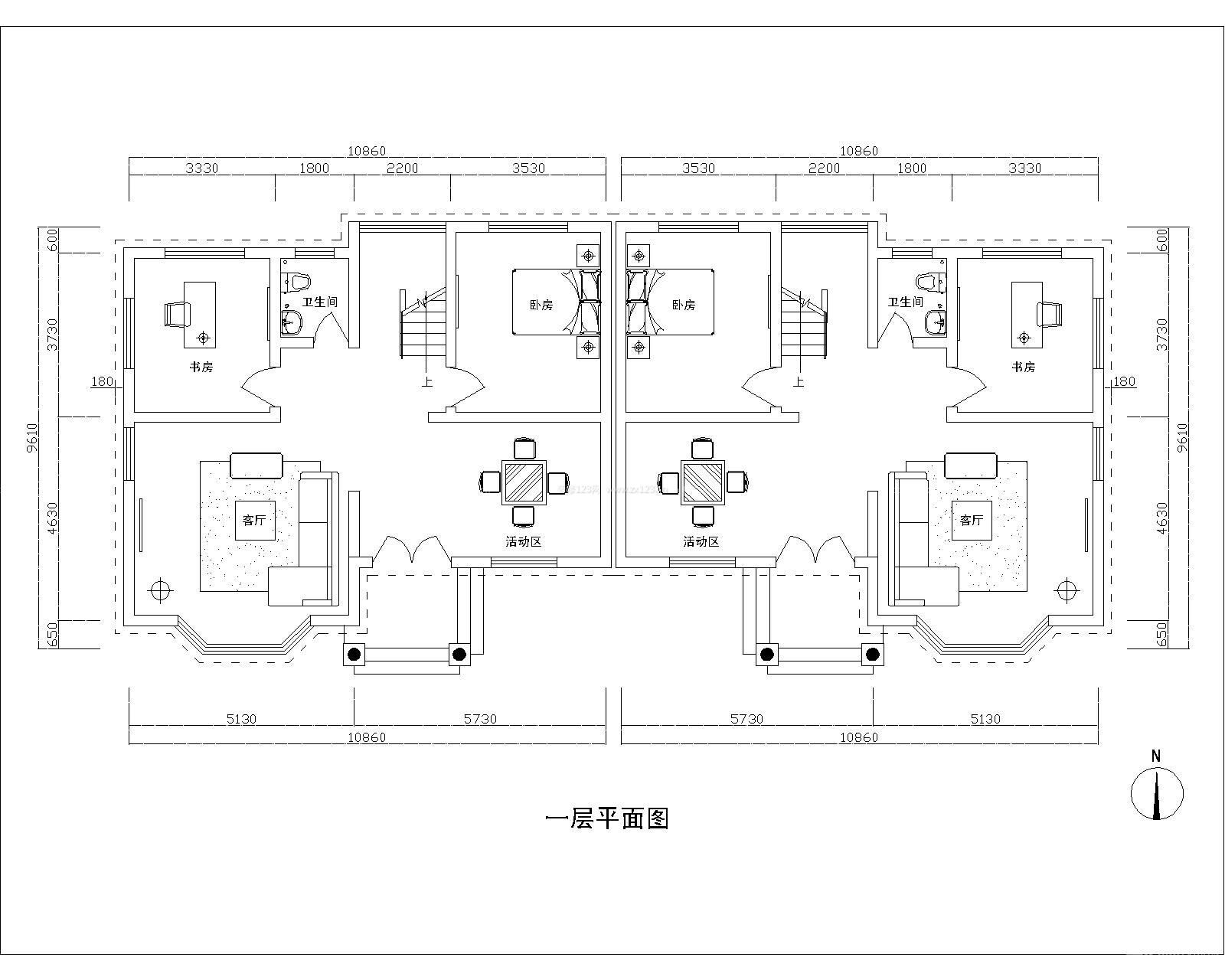 一層樓梯平面圖