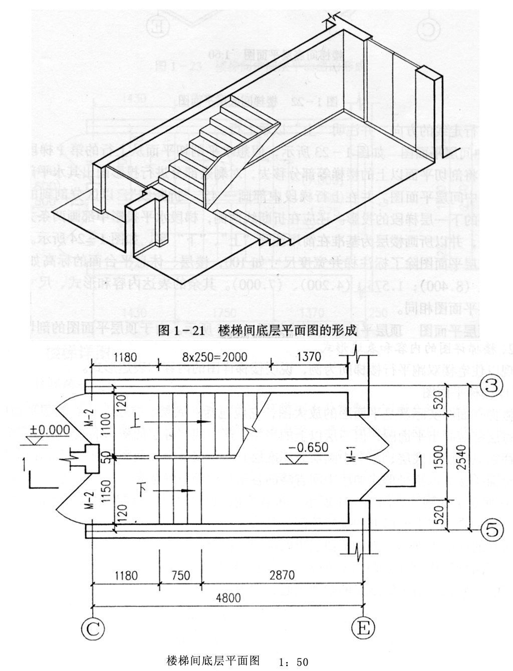 躍層樓梯平面設(shè)計(jì)圖