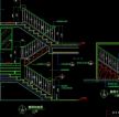 CAD樓梯平面圖欣賞