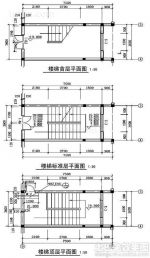 標(biāo)準(zhǔn)樓梯設(shè)計(jì)平面圖