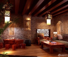 中式茶楼设计 样板间