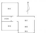 小戶型農(nóng)村二室一廳戶型圖 