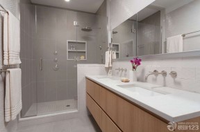家装卫生间灰色瓷砖贴图