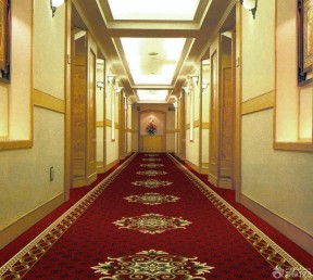 红色地毯贴图 走廊
