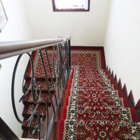 红色地毯贴图 家用楼梯