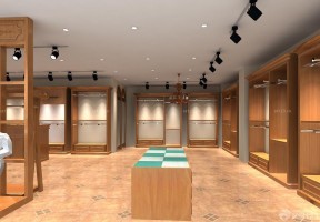 簡約風(fēng)格店面 實(shí)木柜