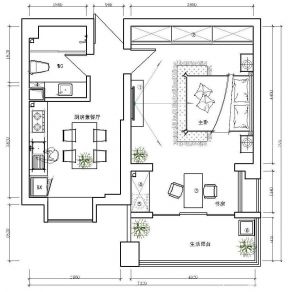 经典80平米小户型建筑图