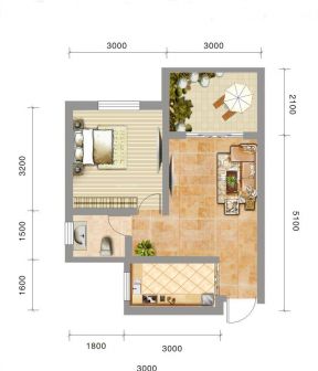 最新现代风格小户型建筑图