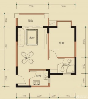 最新美式风格小户型建筑图