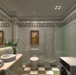 卫生间浴室英式家具设计效果图