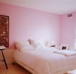 卧室粉色墙面漆设计效果图