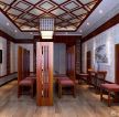 新中式风格茶楼室内设计效果图欣赏