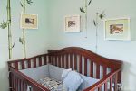 小户型婴儿房墙贴图片