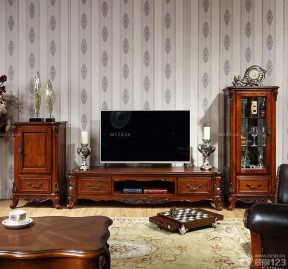 英式古典风格家具摆放效果图片