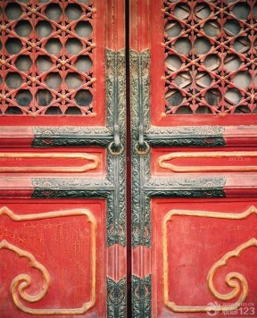 中式家装仿古门窗设计图片