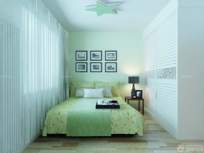 一室一厅小房卧室墙面漆设计图