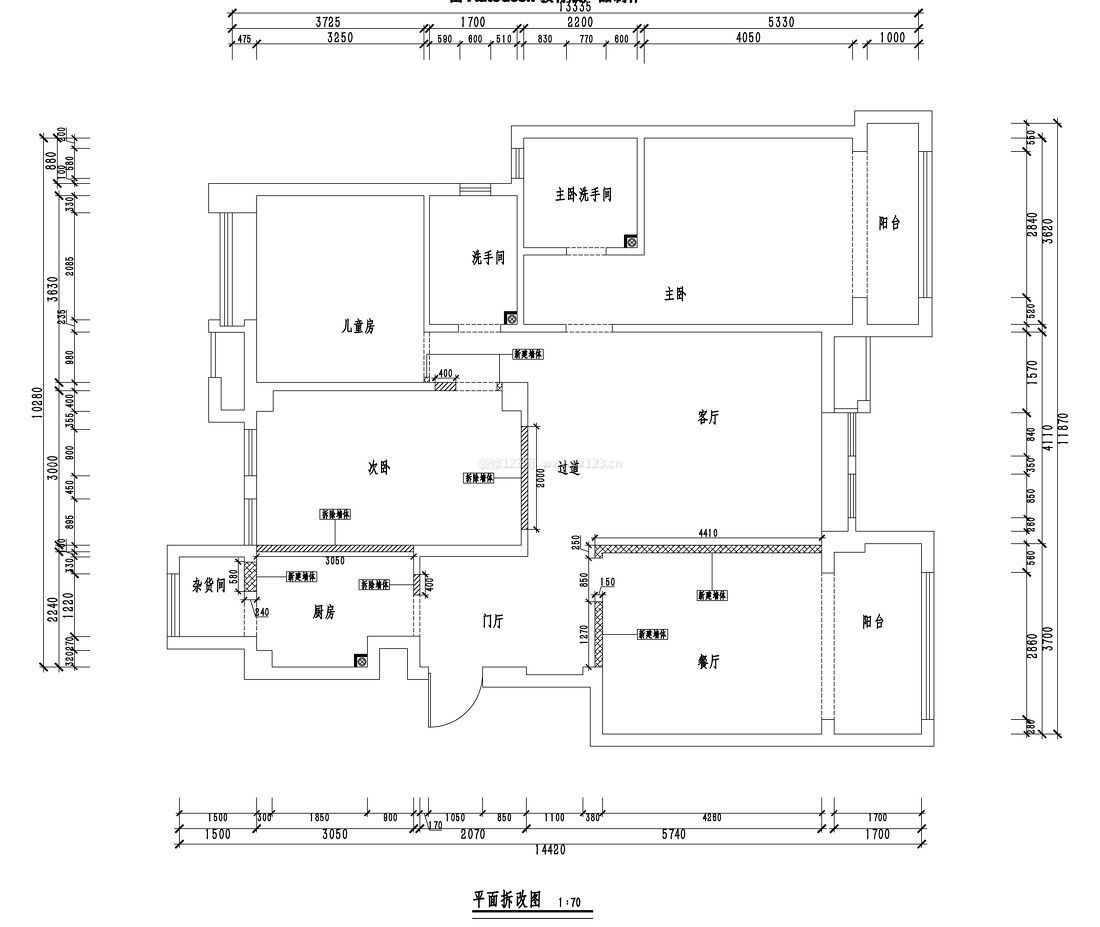 185平米農(nóng)村一層別墅設(shè)計圖紙