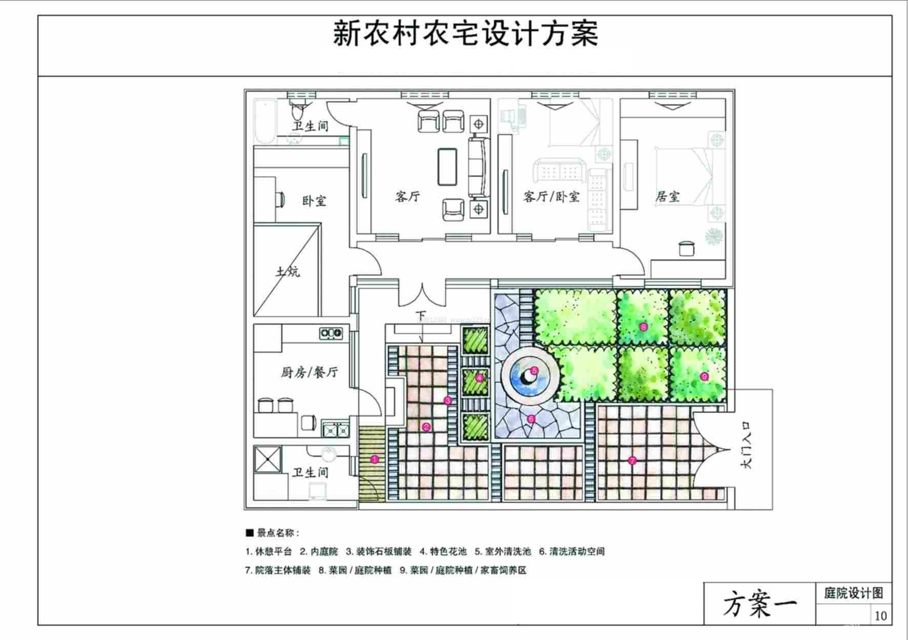 北方新農(nóng)村房屋設(shè)計圖