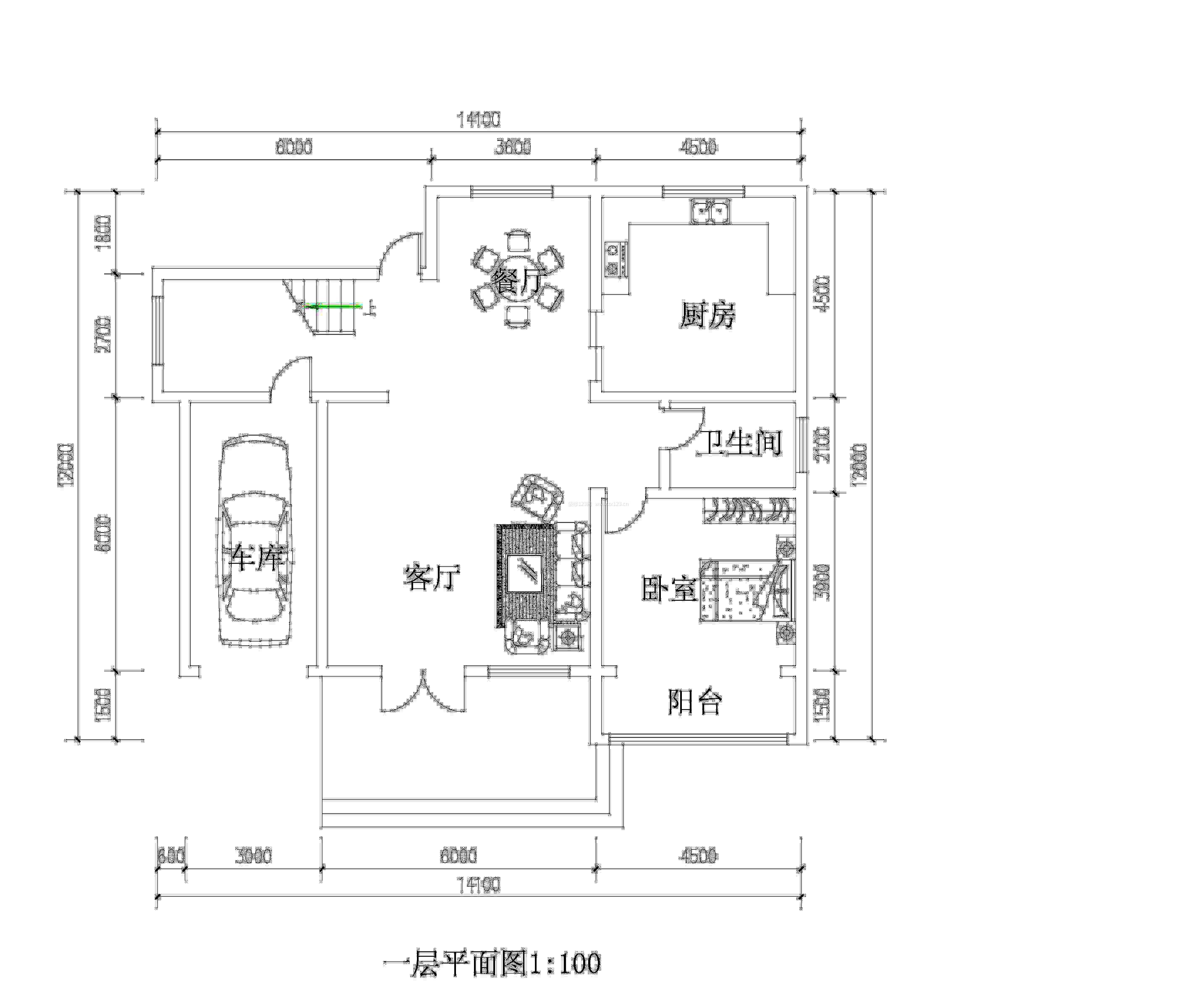 北方農(nóng)村房屋室內(nèi)設(shè)計(jì)圖