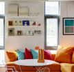 20平方单身公寓布艺沙发设计图
