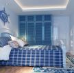 地中海风格中小户型卧室设计图