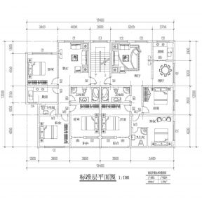 北方農(nóng)村房屋平面圖設(shè)計(jì)