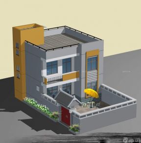北方农村房屋3D设计图