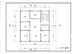 北方农村房屋室内格局设计图片