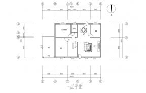 北方农村房屋首层设计图