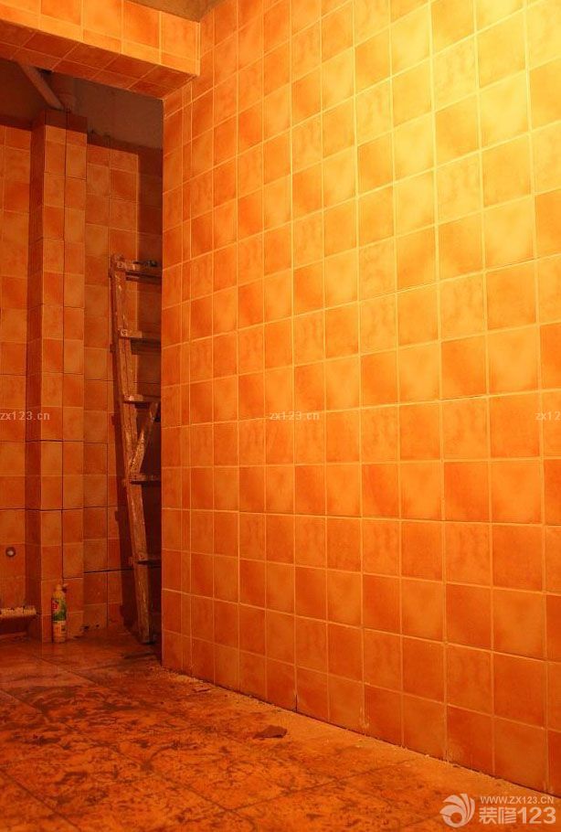 泥木這塊的工期是相對(duì)比較快的了，加上師傅的手藝很不錯(cuò)，所以沒有耽誤什么功夫。瓷磚這一塊是我在裝修市場(chǎng)花了很多時(shí)間去對(duì)比之后決定的。在同款價(jià)位里面，這款瓷磚算是比較好的了。