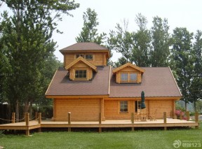 木结构别墅 现代简约风格