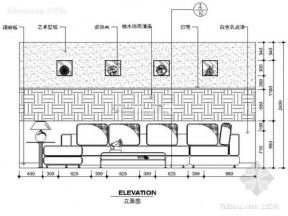 沙發(fā)立面設(shè)計(jì)圖