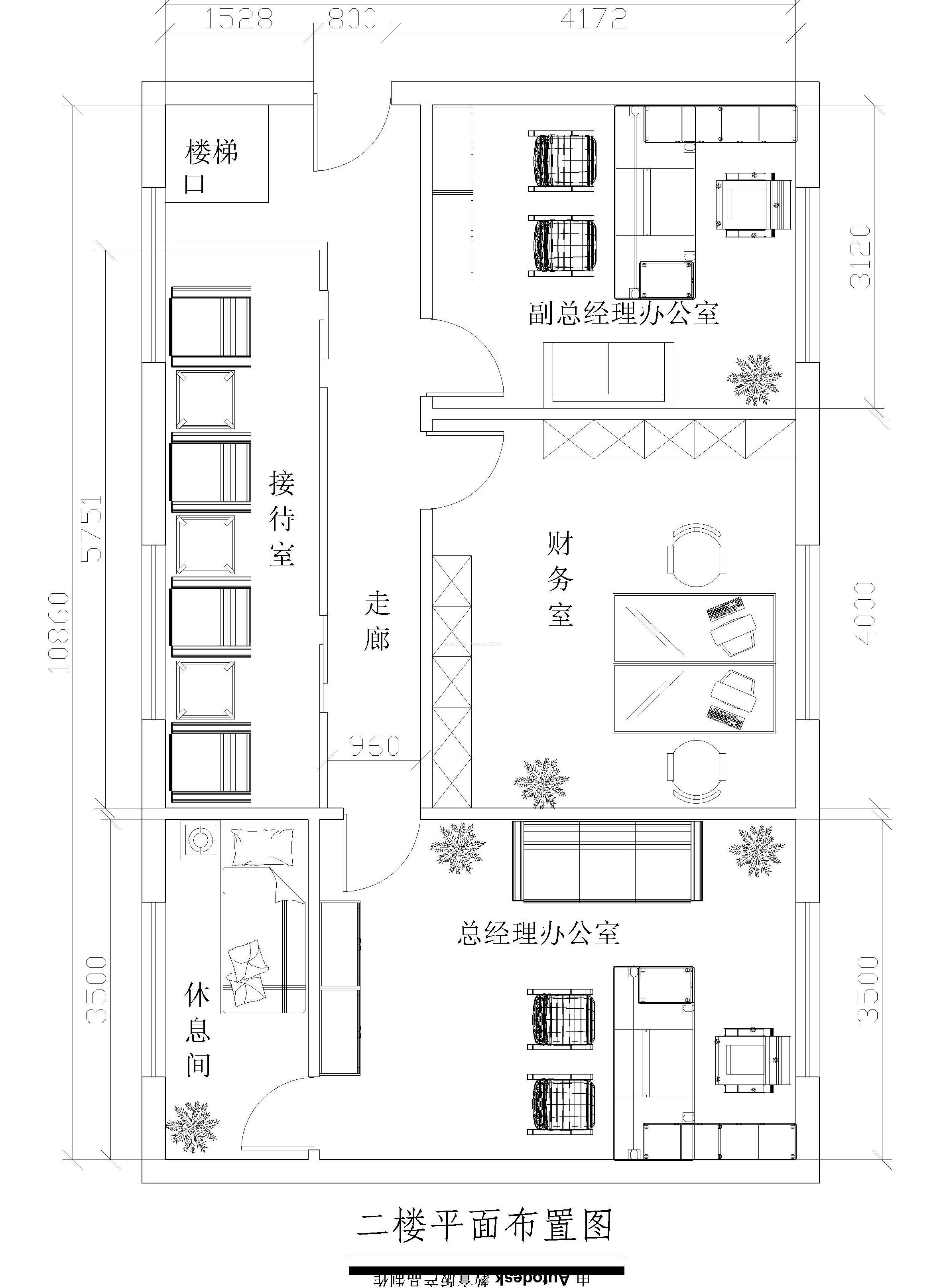 學(xué)校辦公大樓平面圖欣賞