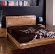 中式古典风格实木床效果图