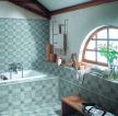 家庭浴室防滑砖贴图装修案例