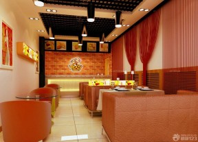 小型奶茶店 美式混搭風(fēng)格