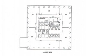 貿易公司辦公樓平面設計圖