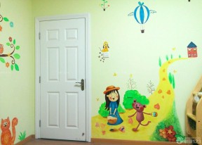 儿童房墙绘 现代风格
