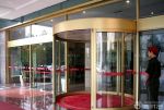酒店餐厅弧形自动门设计效果图