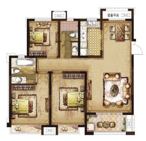 最新280平米新農村別墅戶型圖