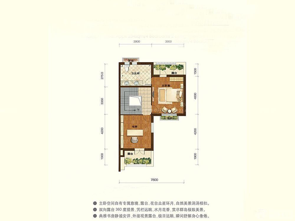 經(jīng)典現(xiàn)代風(fēng)格40平米小戶型平面圖