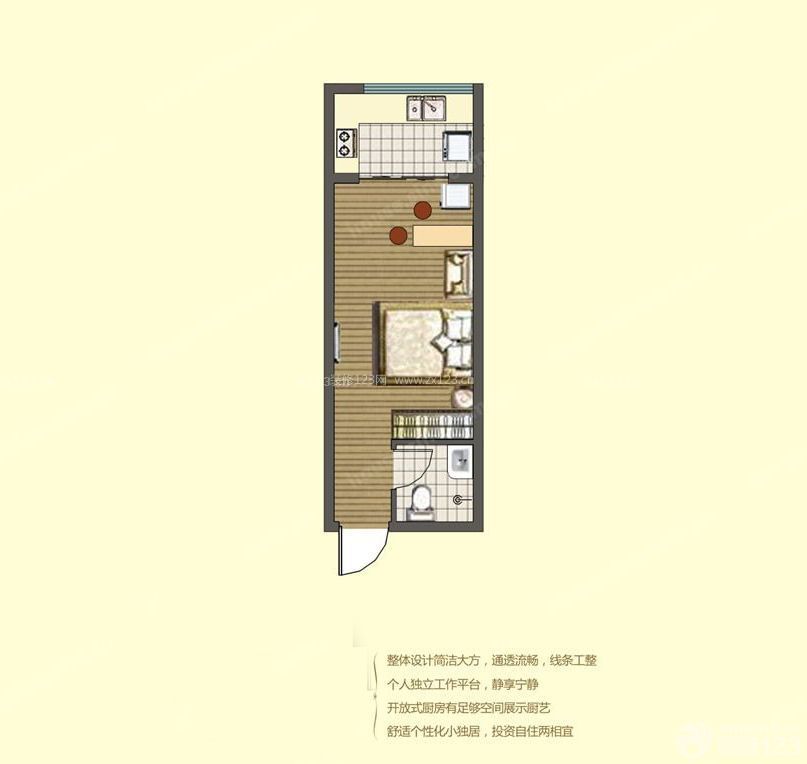 2023最新40平米小戶型平面圖