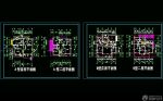 別墅cad平面圖