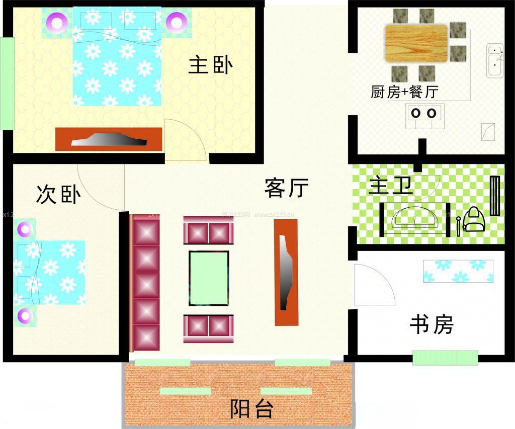 2023現(xiàn)代風格房屋平面設計圖片