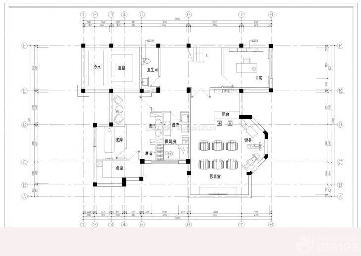 雙拼別墅戶型圖設(shè)計大全