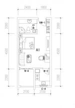 經(jīng)典現(xiàn)代風(fēng)格房屋小戶型平面圖