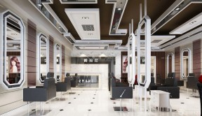 理發(fā)店裝修設(shè)計(jì) 阿瑪尼品牌