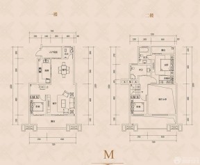 兩層100平米別墅戶型圖設(shè)計