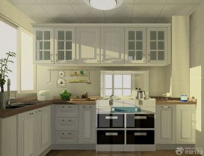厨房简欧风格整体橱柜设计样板参考
